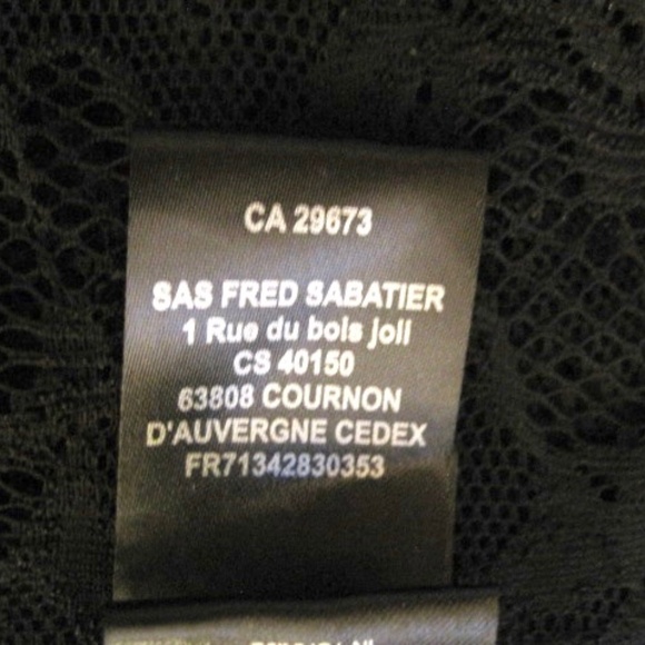 Fred Sabatier Sheer Lace Top - Picture 9 of 9